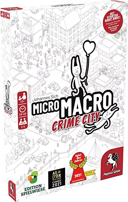 Pegasus Spiele MicroMacro - Crime City EN 3 Pegasus Spiele MicroMacro - Crime City EN