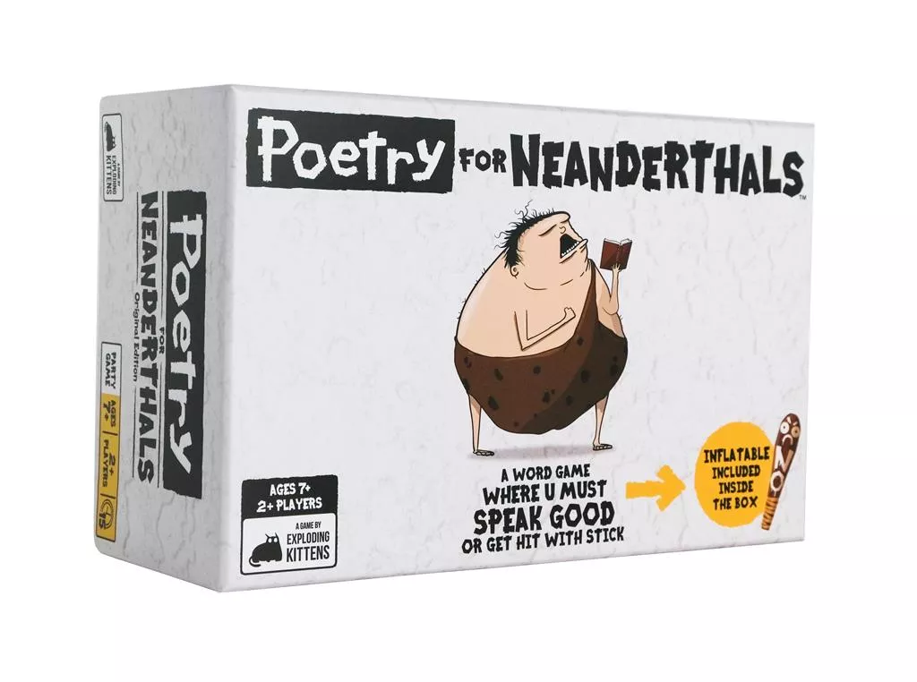 EXPLODING KITTENS Poetry For Neanderthals - Partyspel 3 EXPLODING KITTENS Poetry For Neanderthals - Partyspel
