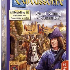 999 Games Carcassonne: Graaf, Koning En Consorten Bordspel