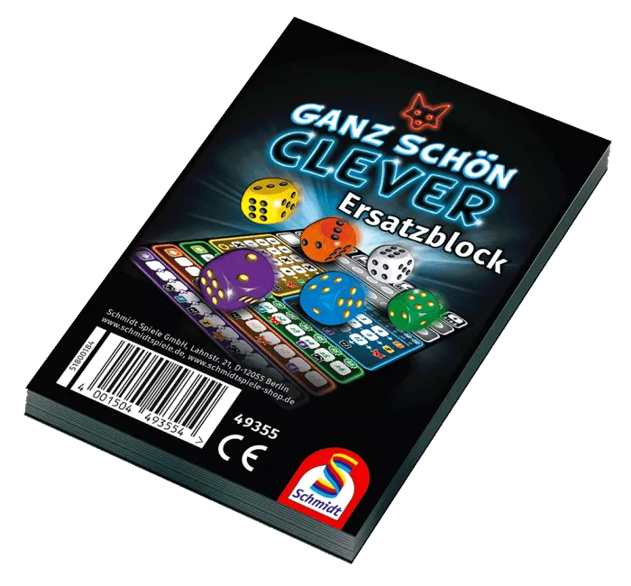 999 Games Clever Scoreblok 2 Stuks - Dobbelspel 4 999 Games Clever Scoreblok 2 Stuks - Dobbelspel - Afbeelding 2