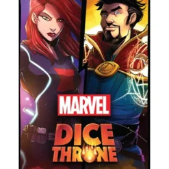 USAopoly Dice Throne Marvel Black Widow & Doctor Strange