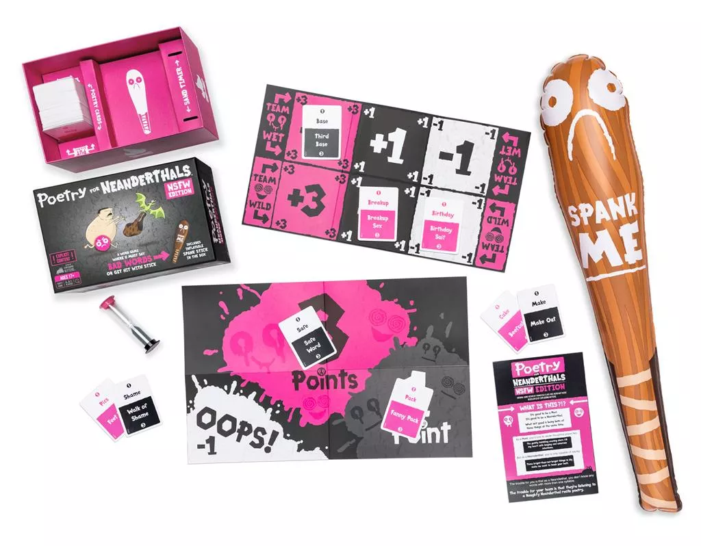 EXPLODING KITTENS Poetry For Neanderthals NSFW 6 EXPLODING KITTENS Poetry For Neanderthals NSFW - Afbeelding 4