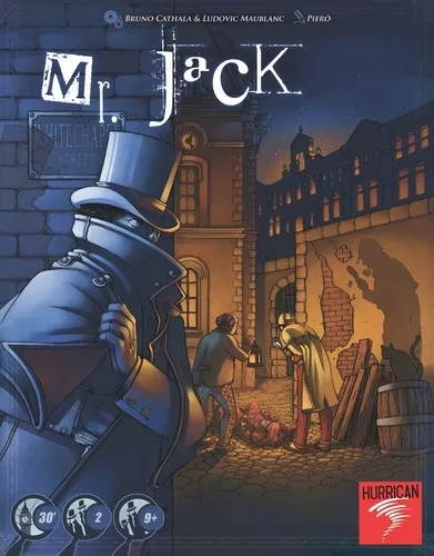 Mr.Jack (Londen) - Bordspel 4 Mr.Jack (Londen) - Bordspel - Afbeelding 2