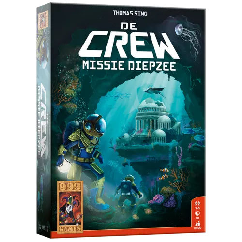 999 Games De Crew Missie Diepzee - Kaartspel 3 999 Games De Crew Missie Diepzee - Kaartspel - Afbeelding 2