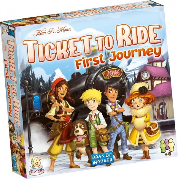 Days Of Wonder Ticket To Ride - First Journey (Europe) 3 Days Of Wonder Ticket To Ride - First Journey (Europe)