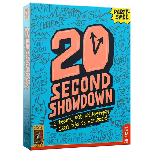 999 Games 20 Second Showdown - Bordspel 3 999 Games 20 Second Showdown - Bordspel