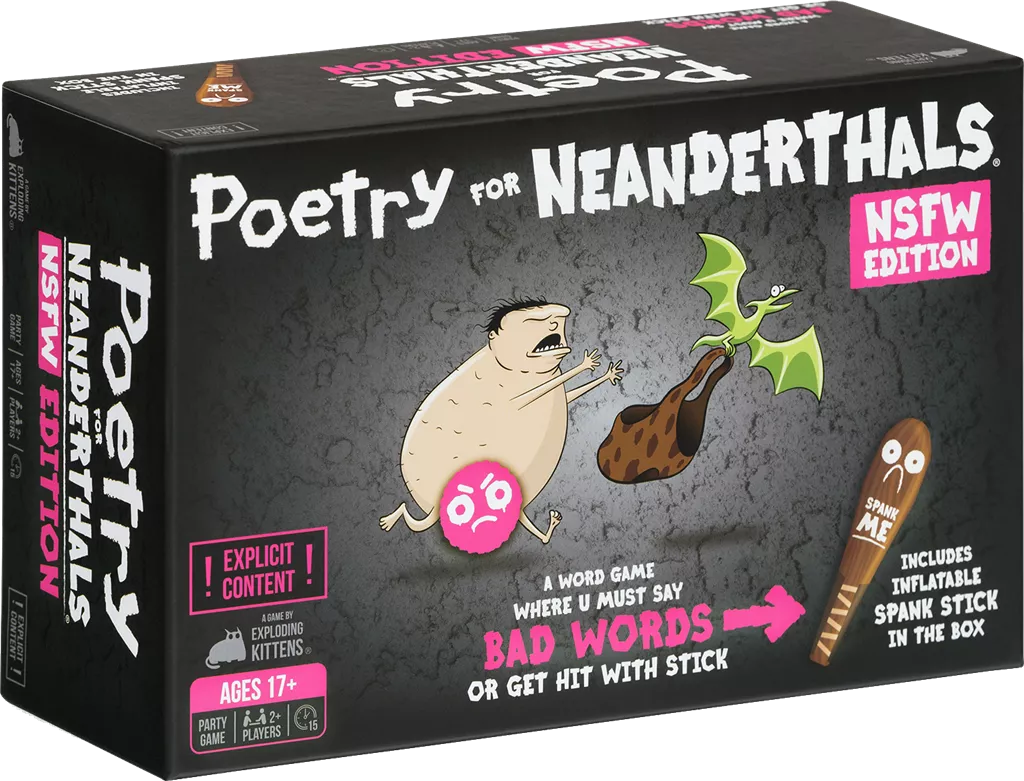 EXPLODING KITTENS Poetry For Neanderthals NSFW 3 EXPLODING KITTENS Poetry For Neanderthals NSFW