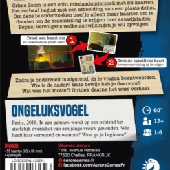 Crime Zoom Case 2 - Ongeluksvogel -Z-man Games Winkel hglycn5h4t5bj6xp4leu3kmy7xpqr3vc