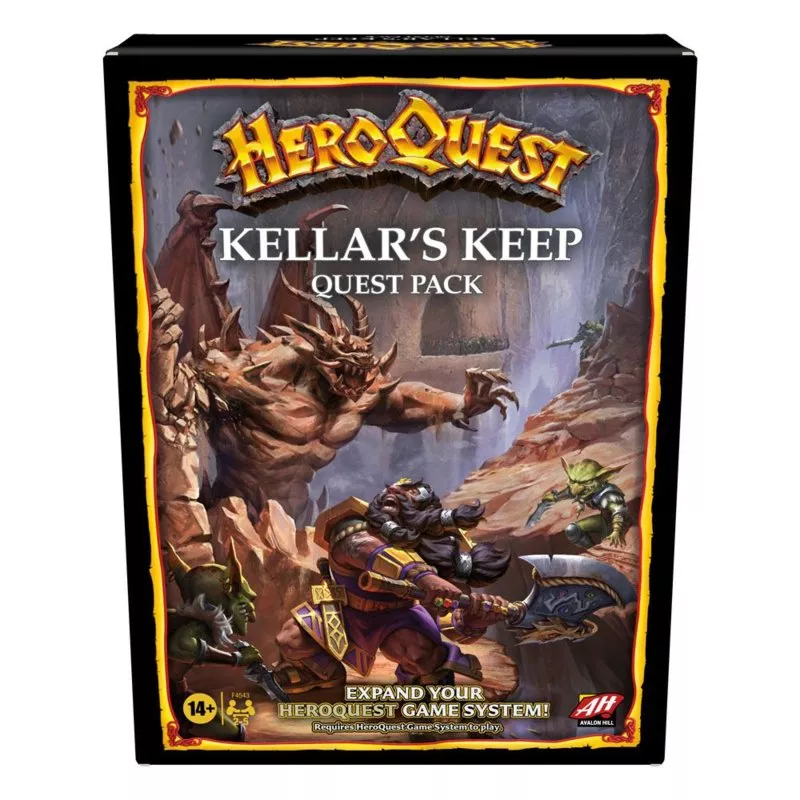 Hasbro HeroQuest Kellar's Keep Expansion 3 Hasbro HeroQuest Kellar's Keep Expansion