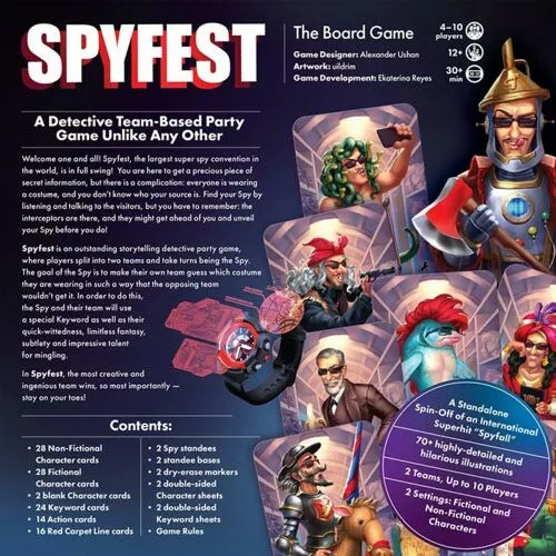 Spyfest - Partyspel 4 Spyfest - Partyspel - Afbeelding 2