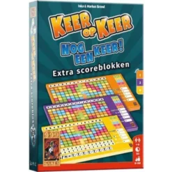 999 Games Keer Op Keer Scoreblok 3 Stuks Level 2, 3 En 4 - Dobbelspel -Z-man Games Winkel keer op keer scoreblok 3 stuks level 2 3 en 4 dobbelspel ce14e