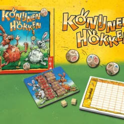 999 Games Konijnenhokken - Dobbelspel -Z-man Games Winkel konijnenhokken dobbelspel e2c91