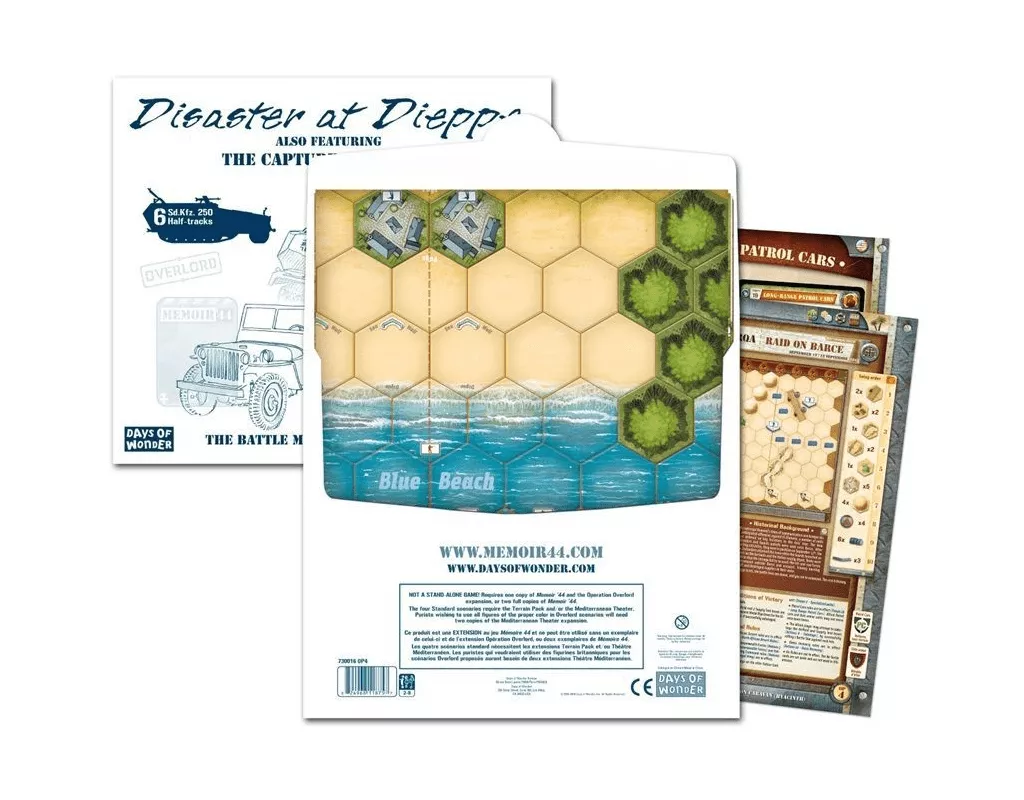 Days Of Wonder Memoir'44 - Disaster At Dieppe 4 Days Of Wonder Memoir'44 - Disaster At Dieppe - Afbeelding 2