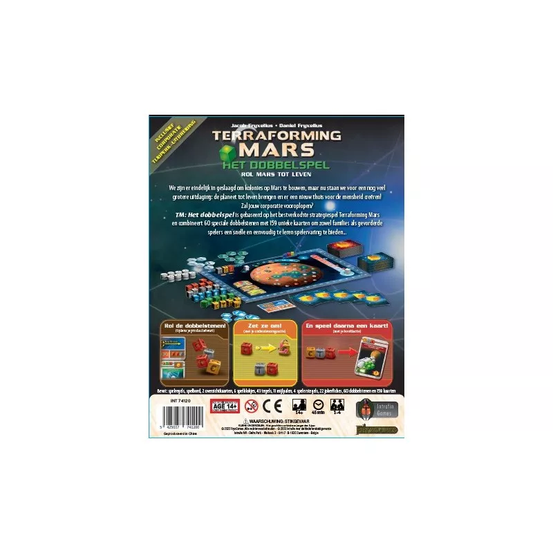 Terraforming Mars: Het Dobbelspel NL 4 Terraforming Mars: Het Dobbelspel NL - Afbeelding 2