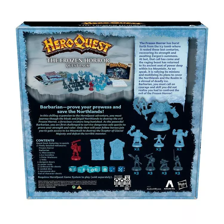 Hasbro HeroQuest: The Frozen Horror 4 Hasbro HeroQuest: The Frozen Horror - Afbeelding 2