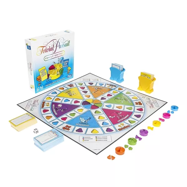 Hasbro Trivial Pursuit Family Edition 2019 - English 8 Hasbro Trivial Pursuit Family Edition 2019 - English - Afbeelding 6