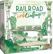 Railroad Ink (Natuurgroene Versie) - Dobbelspel