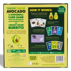EXPLODING KITTENS Throw Throw Avocado - Partyspel -Z-man Games Winkel nfup2anlllsdhc7qi2sxmedgqsh4jy37