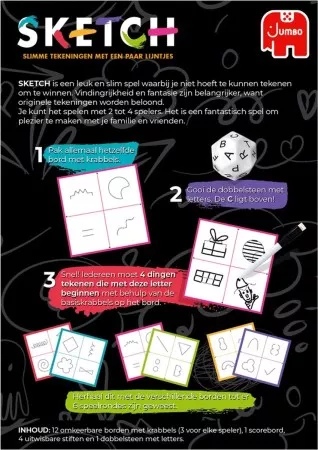 Jumbo Party & Co Sketch 4 Jumbo Party & Co Sketch - Afbeelding 2