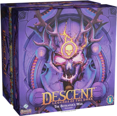 Fantasy Flight Games Descent: Legends Of The Dark - The Betrayer's War Expansion 3 Fantasy Flight Games Descent: Legends Of The Dark - The Betrayer's War Expansion
