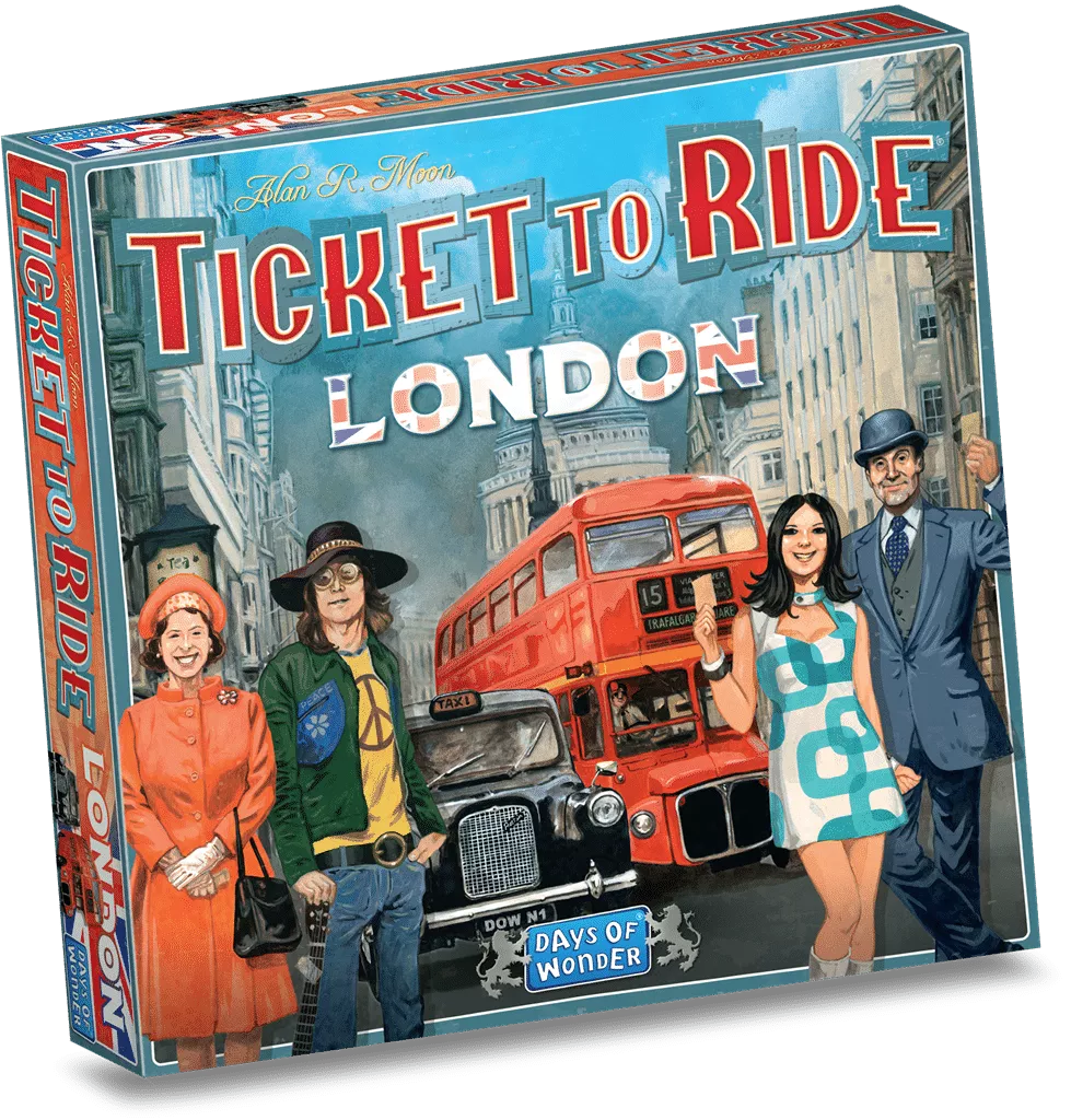 Days Of Wonder Ticket To Ride London - NL 4 Days Of Wonder Ticket To Ride London - NL - Afbeelding 2