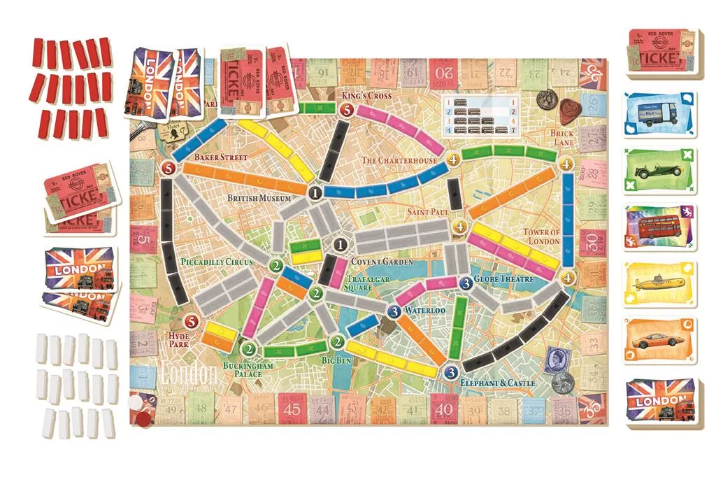 Days Of Wonder Ticket To Ride London - NL 7 Days Of Wonder Ticket To Ride London - NL - Afbeelding 5
