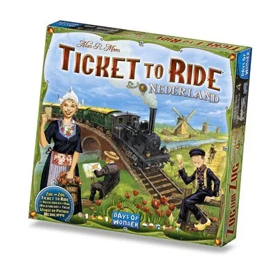 Days Of Wonder Ticket To Ride - Nederland 4 Days Of Wonder Ticket To Ride - Nederland - Afbeelding 2