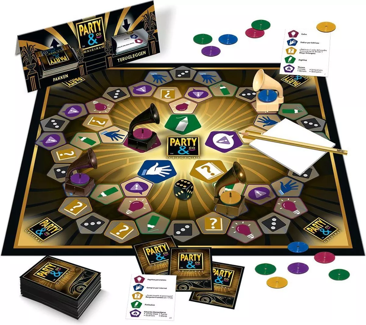 Jumbo Party & Co Original - Bordspel 4 Jumbo Party & Co Original - Bordspel - Afbeelding 2