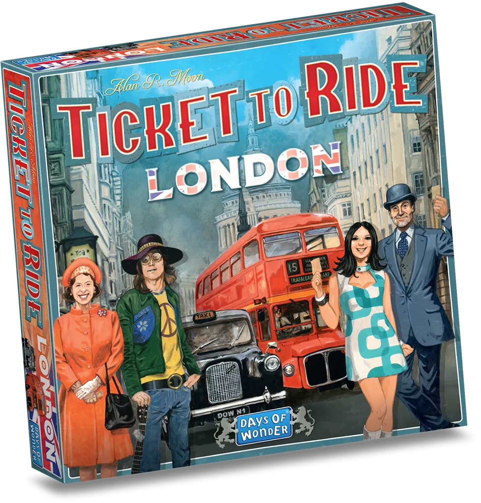 Days Of Wonder Ticket To Ride London - NL 3 Days Of Wonder Ticket To Ride London - NL