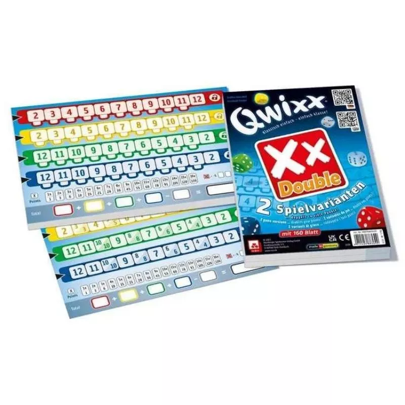 Qwixx Dubbel Scoreblok 4 Qwixx Dubbel Scoreblok - Afbeelding 2